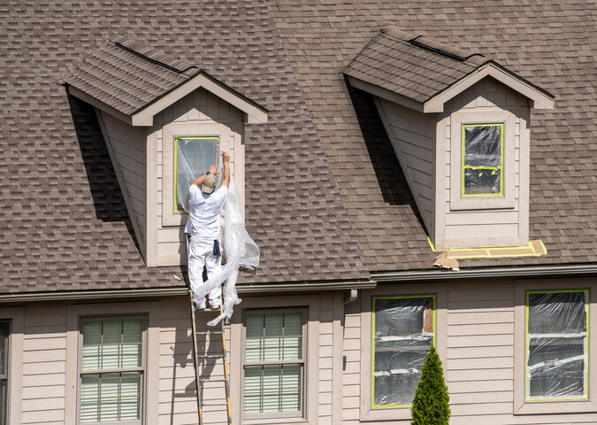 Exterior coatings for homes